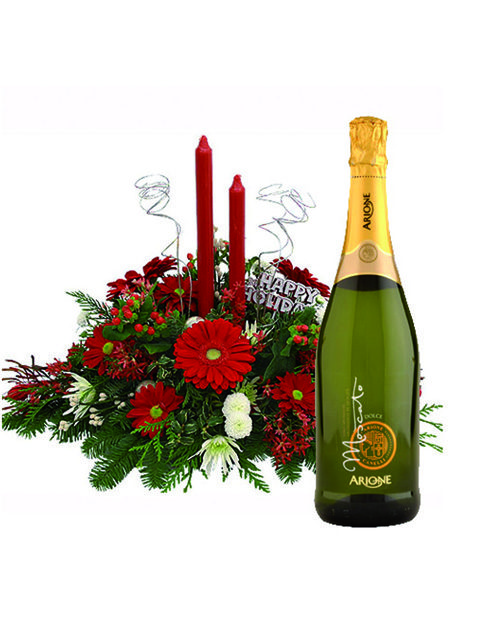 centrotavola con gerbere