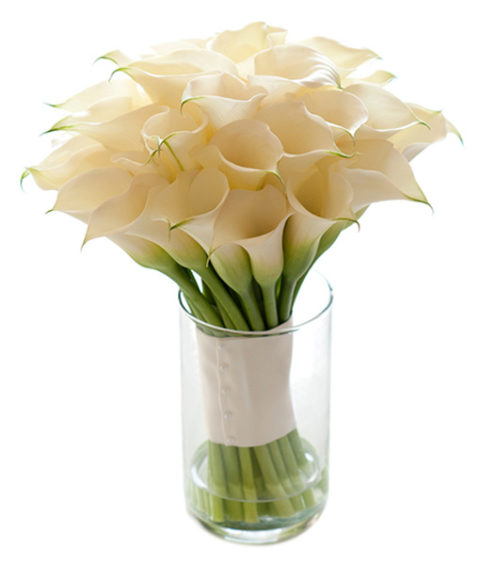 bouquet di calle bianche